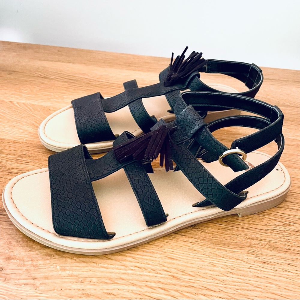 Dr Scholl’s Gladiator Sandals Size 7 Black